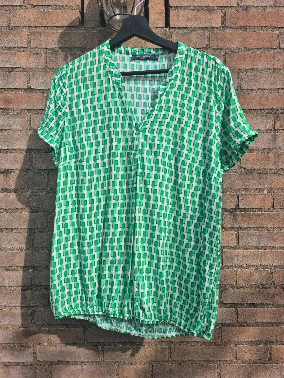 Sa.Hara London blouse – frisse print – maat 40